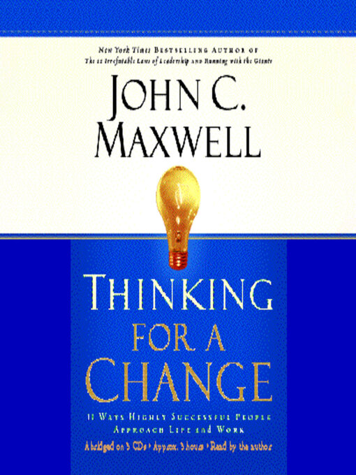 Cover image for Thinking for a Change